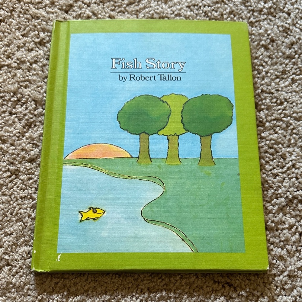 Fish Story by Robert Tallon *Vintage* Children's Book